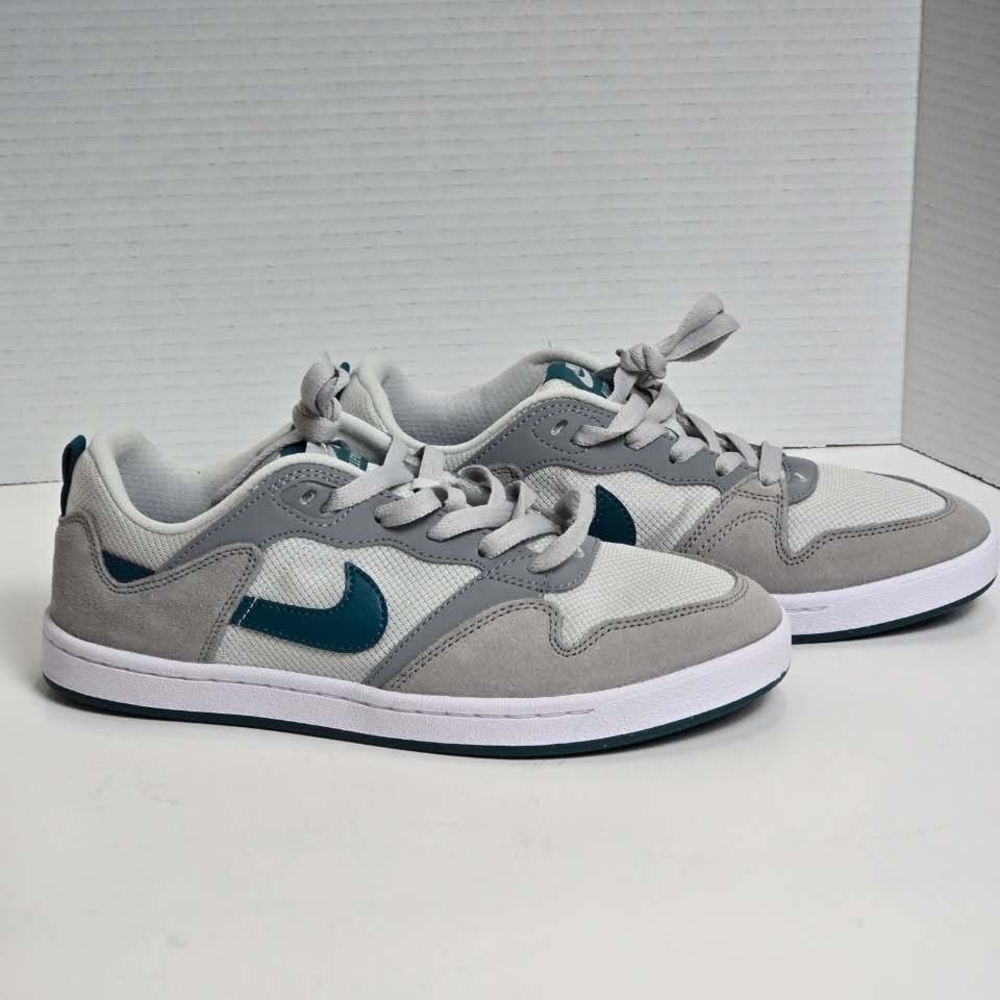 Nike Men’s Alleyoop SB Particle Gray Geode Teal - CJ0882-003 New